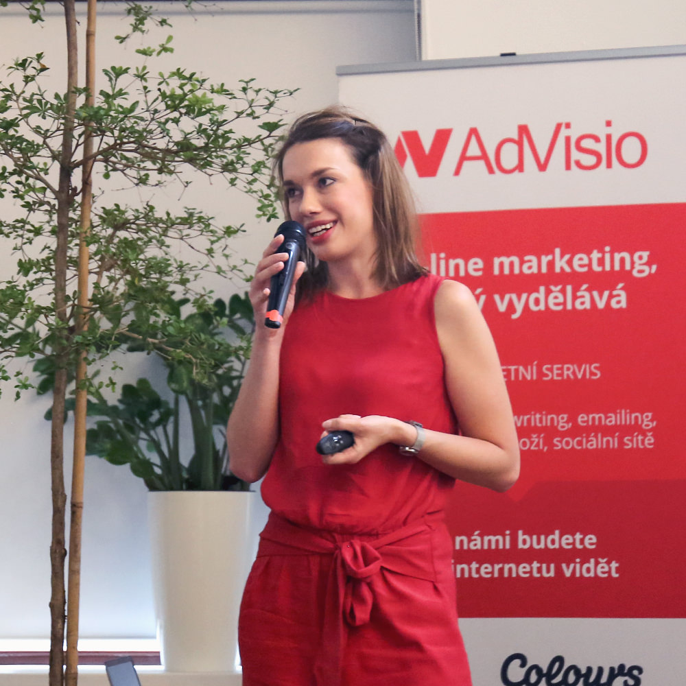 Přednáška Terezy Kučerové s názvem Jak potěšit zákazníka v době marketingové transformace