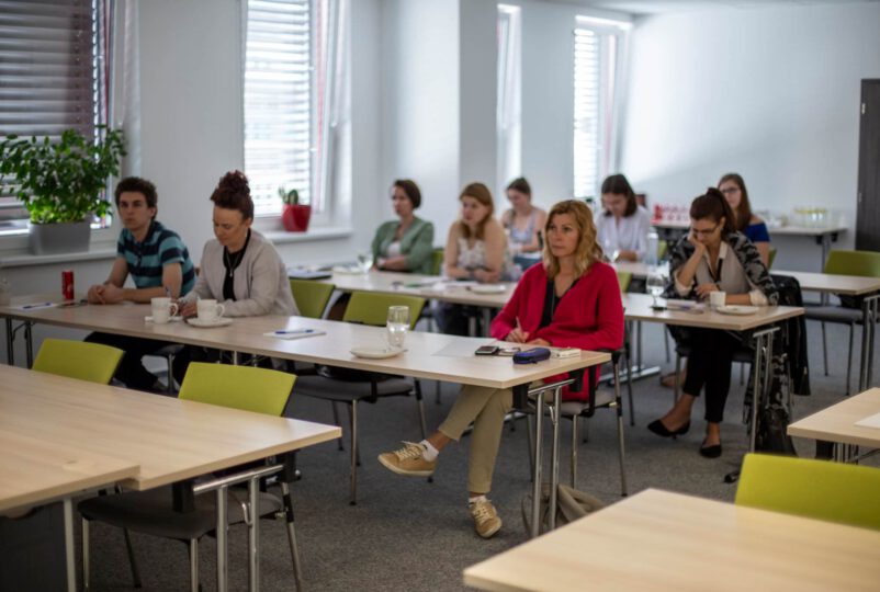 Účastníci školení Jak na sociální sítě