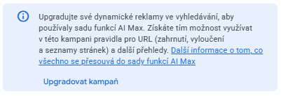 Upgradujte své dynamické reklamy ve vyhledávání: AI Max
